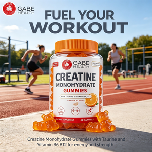 Gomitas de Creatina Monohidrato OEM con Taurina, Vitamina B6 y B12, Sabor Naranja, 60 Unidades, Hidratación para Atletas de Gimnasio, Marca Privada - Product Image 2