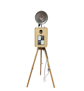 Cabina de Fotos Portátil de Madera Retro de Alta Calidad, Resistente al Agua, Plegable, para Cámaras SLR y DSLR, con Impresión Instantánea - Product Image 1