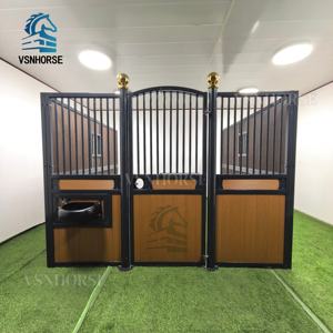 Sang trọng ngựa gian hàng cao cấp WPC ổn định Tấm thanh lịch di động Barn cong Mặt trận tùy chỉnh gian hàng chuyên nghiệp cho chuồng ngựa - Product Image 1