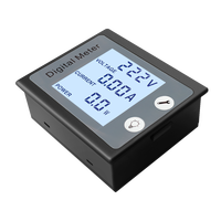 Peacefair PZEM-011 Meteran Daya Digital Satu Fasa AC 80-260V 100A dengan CT Terpisah Voltmeter Amperemeter