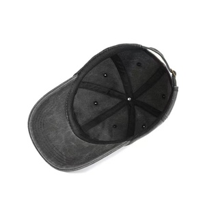 Gorra de Béisbol Bordada en 3D con Efecto Desgastado, Unisex, Retro, con Visera para Protección Solar, Motivo Cruzado, Personalizable - Product Image 3