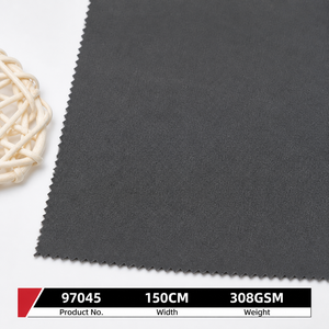 Tissu extensible 4 directions 100% polyester, tissu collé avec doublure en polaire 70D pour veste d'extérieur, manteau d'hiver, couleurs et largeurs personnalisées - Product Image 2