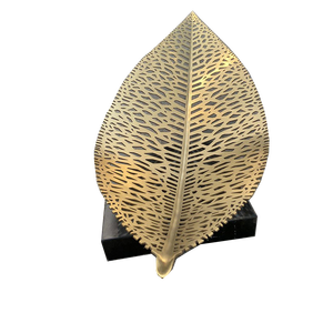 NGHỆ THUẬT Làm Vườn Lá Thép Hình Lá Kim Loại Điêu Khắc Trang Trí Nghệ Thuật Treo Tường Trưng Bày Sang Trọng Mới Bằng Kim Loại - Product Image 3