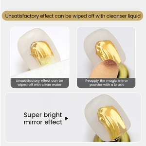 BORN PRETTY-Vernis à ongles en gel métallisé pour salon, avec base chromée <span class=keywords><strong>effet</strong></span> <span class=keywords><strong>miroir</strong></span>, finition brillante, 10ml - Product Image 5