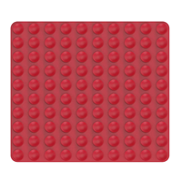Thème de Noël chien mangeoire lente chat Silicone tapis de reniflement chien manger lentement tapis de reniflement avec ventouses