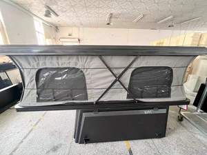 Carpa de techo para acampar al aire libre con toldo para camioneta, carpas plegables de aluminio. - Product Image 4