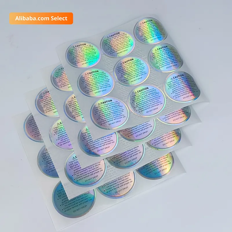 # Hologram Label Laserafdichtingslabels Rond Hologram Bedankt Stickerrol Voor Het Ondersteunen Van Mijn Kleine Zakelijke Sticker