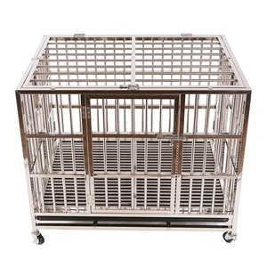 Senxin Pet Strong Manufacturer Stacked Folding <strong>Cheap</strong> Stainless Steel Metal Tube Breeding <strong>Dog</strong> House Pet Cages Large <strong>Kennel</strong> - Product Image 4