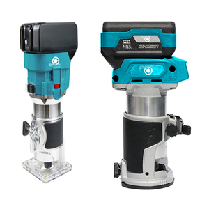 Batterie Li-ion 18V haute vitesse sans fil travail manuel bois encastré queue d'aronde matraques Kit de routage <span class=keywords><strong>électrique</strong></span> tondeuse à main routeur - Product Image 2