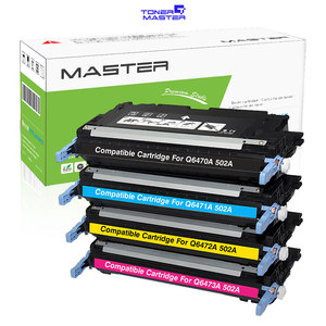 Cartouche de toner compatible HP <span class=keywords><strong>Q6470A</strong></span> Q6471A Q6472A Q6473A 502A prix de gros pour Laser Jet 3600 - Product Image 1