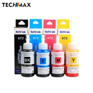 Groothandel epson l210 refill inkt-Techmax Refill Inkt Voor Epson Impresora Tinta Voor Epson L355 L101 L110 L120 L200 L201 L210 L220 L300 L350 L355