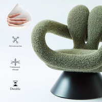 Fauteuil de salon moderne et minimaliste « Serpent et Lapin » de fabrication chinoise, fauteuil simple pour salon, fauteuil pivotant confortable et relaxant