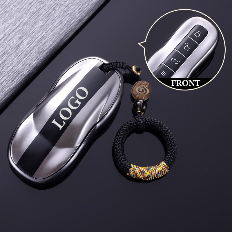 Original Style XIAOMI SU7 Car Key Case - TPU Protective Cover with Keychain | Huihuangda Brand