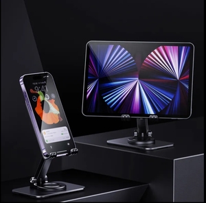 Soporte de Escritorio para Teléfono Móvil de Acero al Carbono, Impermeable, Giratorio <span class=keywords><strong>360</strong></span>°, Ajustable, Telescópico, Portátil, para Teléfono y Tableta - Product Image 3