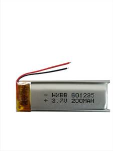 3.7V 200mAh 601235 <span class=keywords><strong>2</strong></span> fili polimero agli ioni di litio/batteria agli ioni di litio per registratore vocale TWS altoparlante Mp3 GPS auricolare MP4 L918 - Product Image 2