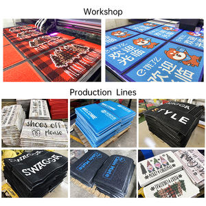 เสื่อปูพื้นคริสต์มาส,พรมประตูพรมยางพิมพ์ลายสุดหรูตามสั่ง - Product Image 5