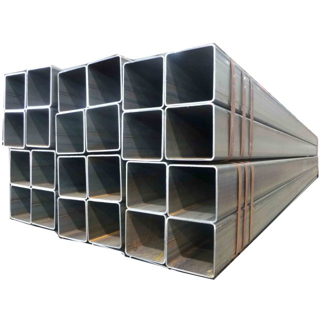 25x25 40x40 50x25 50x100 square Tube Black square Hollow Section Rectangular Steel square Tube