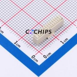 HC-1.0-13PLT Wire-to-Board Pin Header SMD,P=0.8mm Connector 1x13P 1mm Vertical Mount SH - Product Image 2