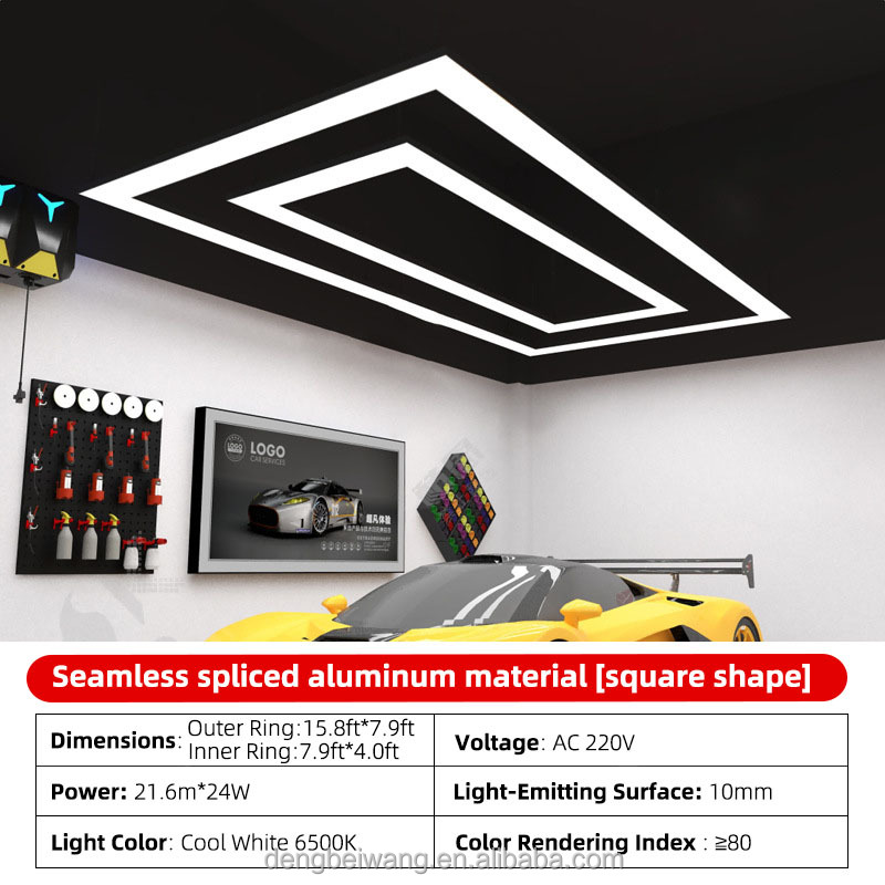 Matériau en aluminium épissé sans soudure [forme carrée]