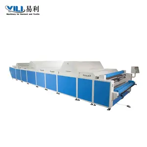 automatic knitted fabric continuous fabric shrinking machine in fabric finishing