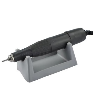 Machine à ongles électrique professionnelle portable 65W, batterie rechargeable, 6 têtes pour le vernis à ongles et usage dentaire, poignée Sh37L1 - Product Image 3