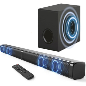 Samtronic Vente Chaude <span class=keywords><strong>Barre</strong></span> <span class=keywords><strong>de</strong></span> <span class=keywords><strong>Son</strong></span> 2.1ch avec Subwoofer <span class=keywords><strong>Barre</strong></span> <span class=keywords><strong>de</strong></span> <span class=keywords><strong>Son</strong></span> Séparée pour Téléviseur Plat - Product Image 6