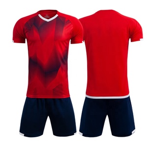 Uniformes personalizados de equipo Jearsy de fútbol, camiseta y tops tailandeses, Conjunto de camiseta de fútbol barata para ropa de equipo - Product Image 2