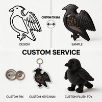 Service d'échantillonnage personnalisé : Sac à dos Ita Bag pour épingles, avec impression de votre motif, OEM/ODM, pour projets de crowdfunding