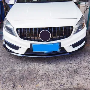 <b>For</b> Mercedes Benz A Class W176 2013 2014 2015 Front Bumper Kidney <b>Grille</b> Replacement Racing Facelift <b>Mesh</b> Grid GTR Style - Product Image 5