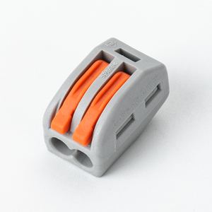 โรงงานไทเฮค วาโกส 221-412/413/415 ชุดสปริงซีรีส์ 221 ตัวเชื่อมต่อแบบเกลียว รวดเร็ว ปลอดภัย และรวดเร็ว สำหรับสายไฟแบบอ่อนและแบบแข็ง - Product Image 1