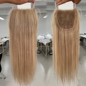 Topper de Cabello Humano Liso con Encaje HD 5x5 para Mujer, Nudos Invisibles, Cobertura Completa, Cuero Cabelludo Natural - Product Image 3
