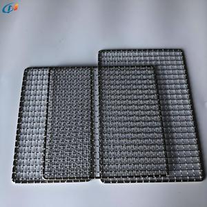 Nhà máy bán Hàn Quốc vòng vuông thép không gỉ <span class=keywords><strong>BBQ</strong></span> nướng lưới <span class=keywords><strong>BBQ</strong></span> lưới lưới với handles & Foot cho Baking - Product Image 5