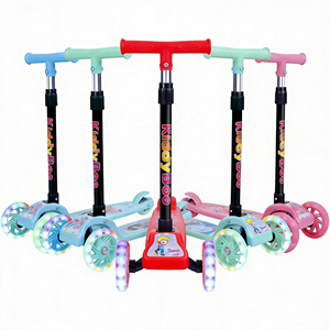Patinete Plegable 3 en 1 para Niños, Patinete de Juguete Multifuncional para Niños, Bebés y Niños Pequeños con Tres Ruedas - Product Image 3