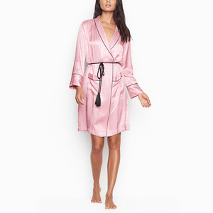 Female Sexy Set home Pajamas SUMMER-clothing silk satin 3 piece suspenders short Set short Top vest and short men - Product Image 6