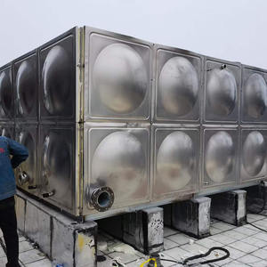 Réservoir d'eau en acier inoxydable de 10 000 litres, réservoir d'eau galvanisé à chaud, réservoir d'eau en acier pressé - Product Image 3