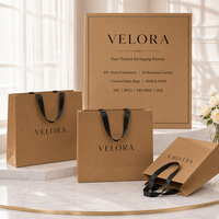 Sacs en papier blanc écologiques personnalisés, sacs cadeaux recyclés avec logo pour les petites entreprises, vente au détail, utilisation pour les bougies