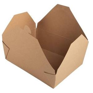 Cajas Premium para Pescado y Patatas Fritas, Blancas y Marrones, con Logotipo Personalizado Impreso, Cajas Desechables para Comida para Llevar - Product Image 4