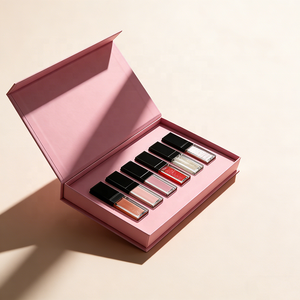 Kustom Logo pigmen tinggi Mineral tahan air tahan lama pelembab <span class=keywords><strong>Matte</strong></span> Glossy Lipgloss Set Vegan lebar <span class=keywords><strong>Lip</strong></span> <span class=keywords><strong>Gloss</strong></span> - Product Image 1