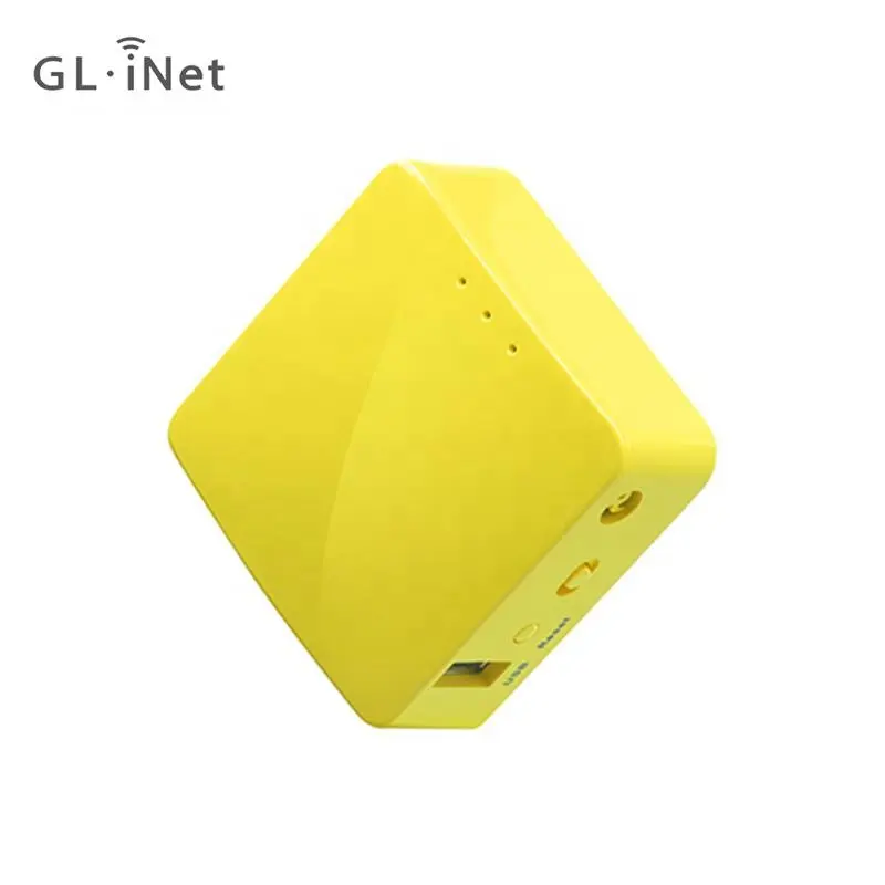 GL.iNet Portable Mini Travel Router Mango Wireless Router Home Travel Wireguard Client
