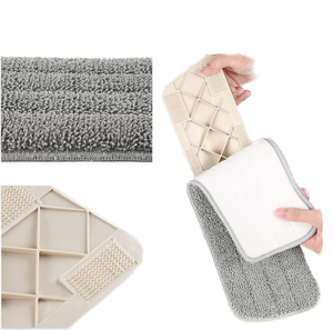 家用厨房360超细纤维灰尘拖把套装硬木层压木瓷砖地板懒人清洁升级喷雾平板清洁魔术 - Product Image 4