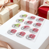 Autocollants personnalisés pour le branding des produits, savon fait main, bougie, emballage de boîte cadeau, étiquettes adhésives en vinyle imperméables à séchage rapide, artisanat