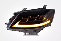 Phare automatique pour Toyota Camry 6th 2009-2014 LED assemblage de lampe avant de voiture mise à niveau trois accessoires d'objectif de projecteur