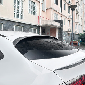 สปอยเลอร์หลัง Mercedes-Benz GLC Coupe C253 ปี 2016-2022 AMG สีดำเงา ลายคาร์บอนไฟเบอร์ ABS ทรง Ducktail - Product Image 3