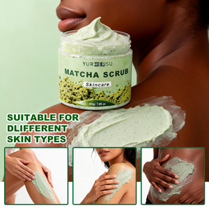 <span class=keywords><strong>Exfoliante</strong></span> de Matcha de Marca Propia <span class=keywords><strong>con</strong></span> <span class=keywords><strong>Glicerina</strong></span>, Polvo de Cáscara de Nuez y Extracto de Hoja de Camelia Sinensis, <span class=keywords><strong>Exfoliante</strong></span> Natural para el Cuidado de la Piel Corporal - Product Image 4