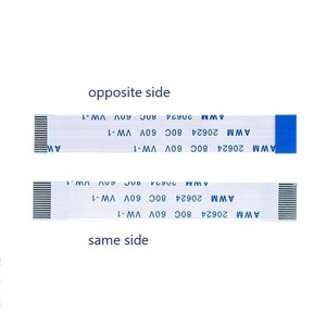 Kabel Flat Ribbon FFC Kustom Pitch 0.5mm/1.0mm |   Sisi yang Sama / Sisi yang Berlawanan |   Kabel Flat Fleksibel untuk LCD, Printer, Kamera - Product Image 2