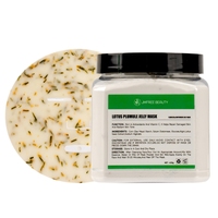 JMFREE Precio de fábrica de suministro Facial Jelly Mask 400g Blanqueamiento de cristal Humedad Lotus Plumule Jelly Powder Mask