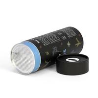 Boîtes d'emballage alimentaire en papier cylindriques Firstsail en aluminium avec anneau de traction facile à ouvrir et couvercle à décoller facilement pour épices et sel