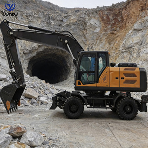 Excavatrice sur chenilles robuste à commande hydraulique, haute efficacité, avec capacités de chargement et de déchargement flexibles - Product Image 6