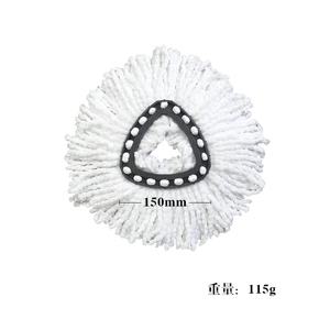 Tête de vadrouille <span class=keywords><strong>triangulaire</strong></span> en fibre ultrafine de grande taille Outil de nettoyage manuel Pièce de rechange O-Cedar EasyWring Rinse Clean Ménage - Product Image 4