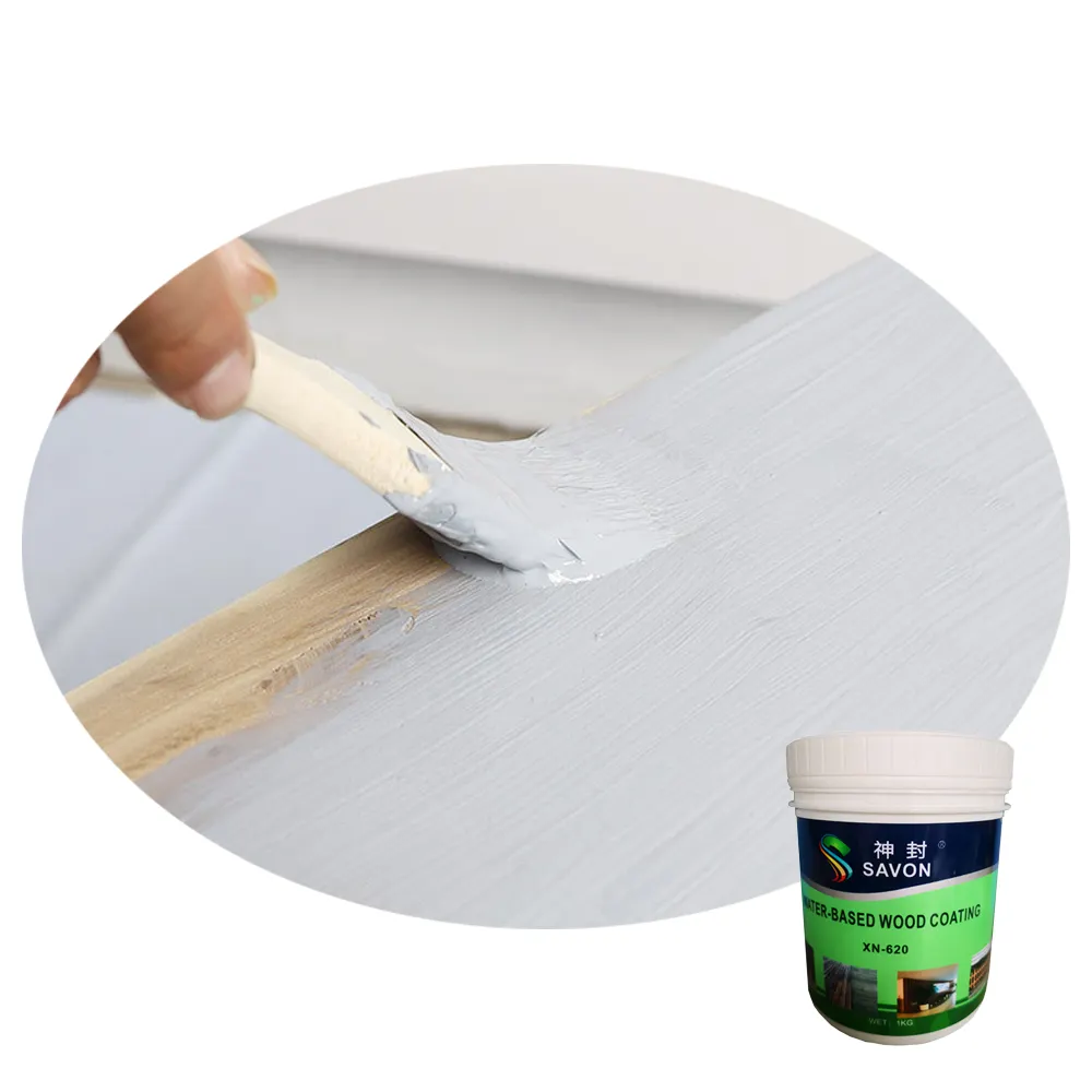 Decoración de interiores lista para usar, revestimiento de suelo de madera impermeable, pintura de muebles de madera colorida a base de agua